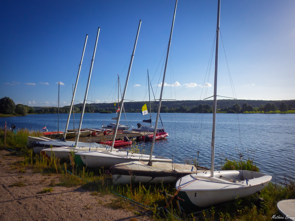 La plage et le port
