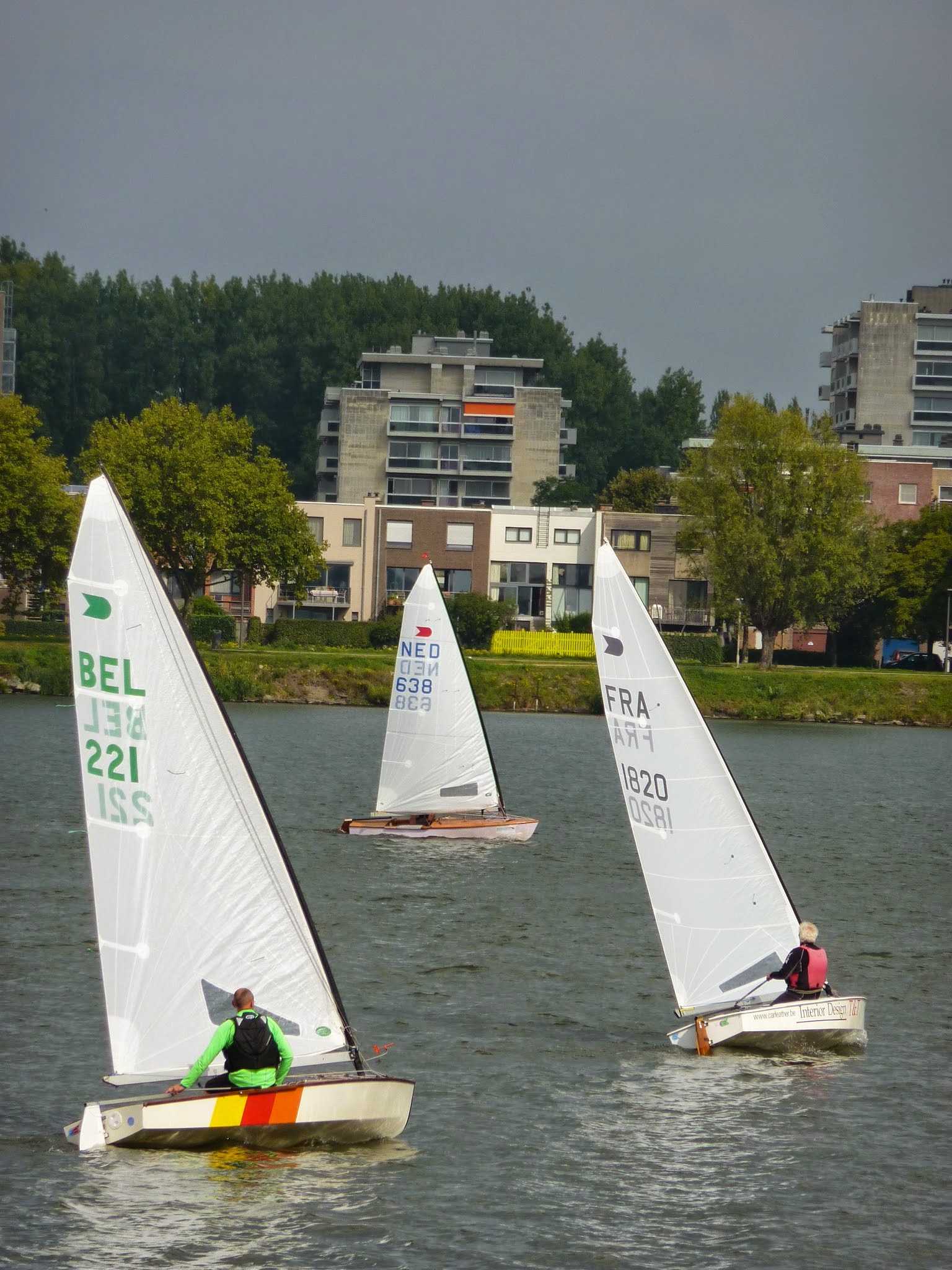 Les Yoles OK en action