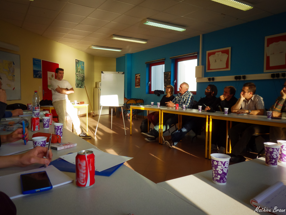 Le public est attentif aux bons conseils