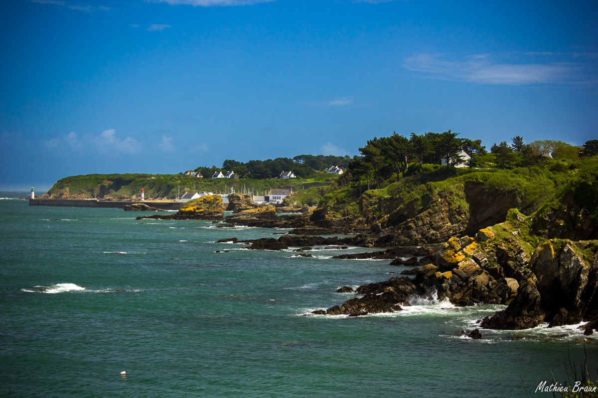 Au fond, Port-Tudy